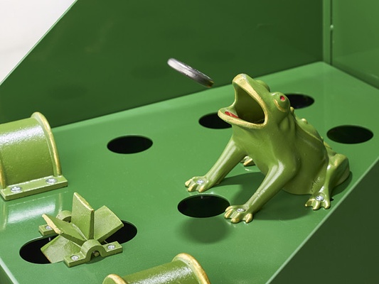 Mesa Juego Rana de Metal